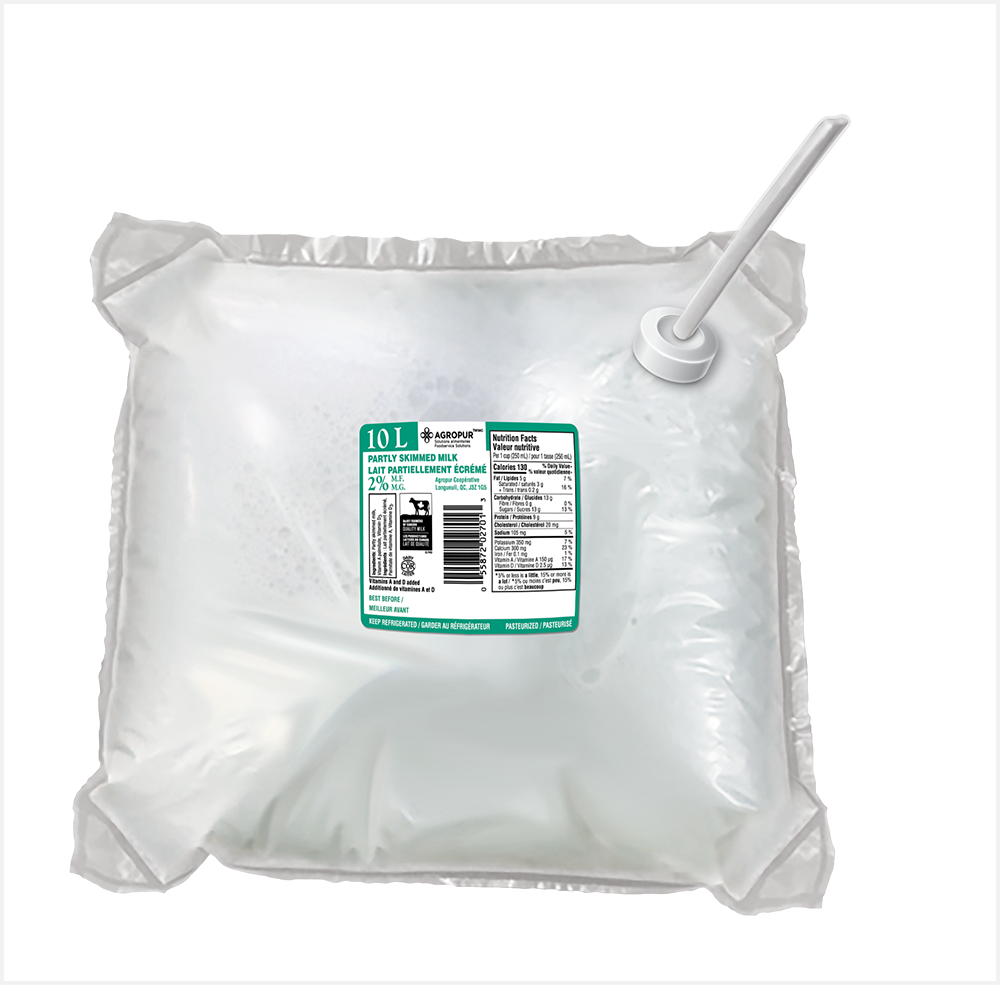 10L AFS MILK 2% | Agropur Solutions